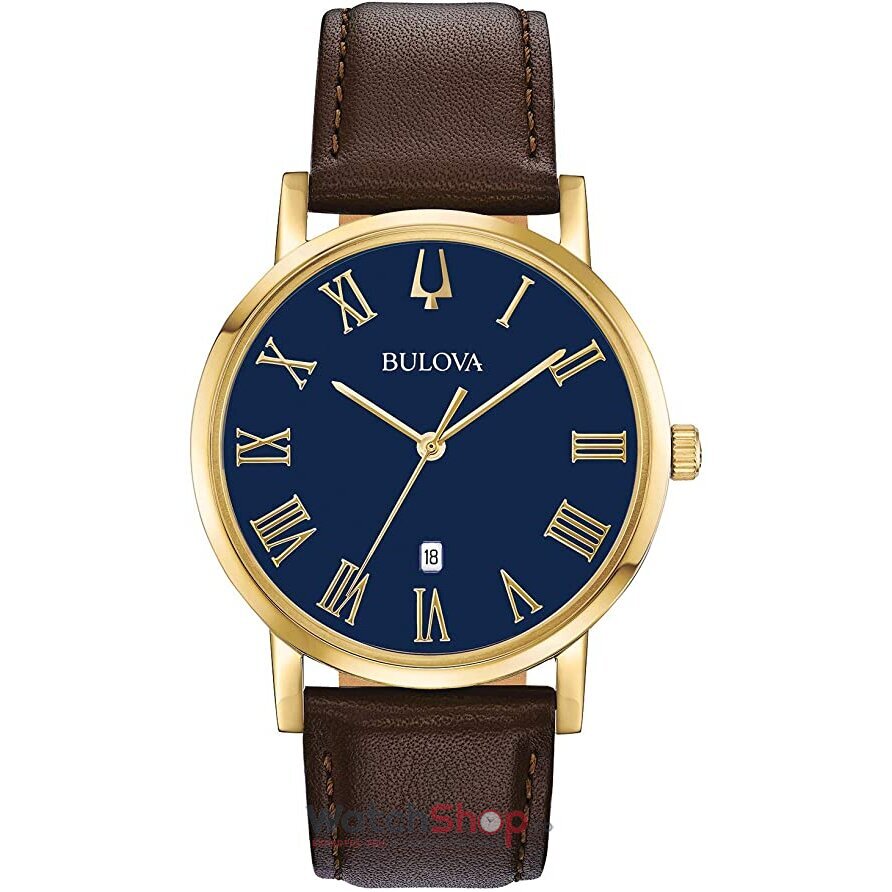 Ceas Original Bulova Casual Albastru 97B177 pentru Barbati cu Comanda Online