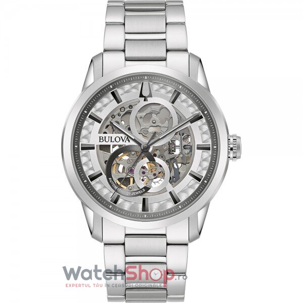 Ceas Original Bulova Sport Argintiu SUTTON 96A267 pentru Barbati cu Comanda Online