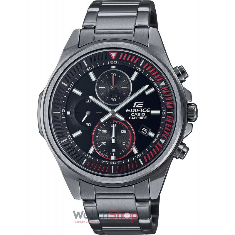 Ceas Original Casio Casual Negru EDIFICE EFR-S572DC-1AVUEF pentru Barbati cu Comanda Online