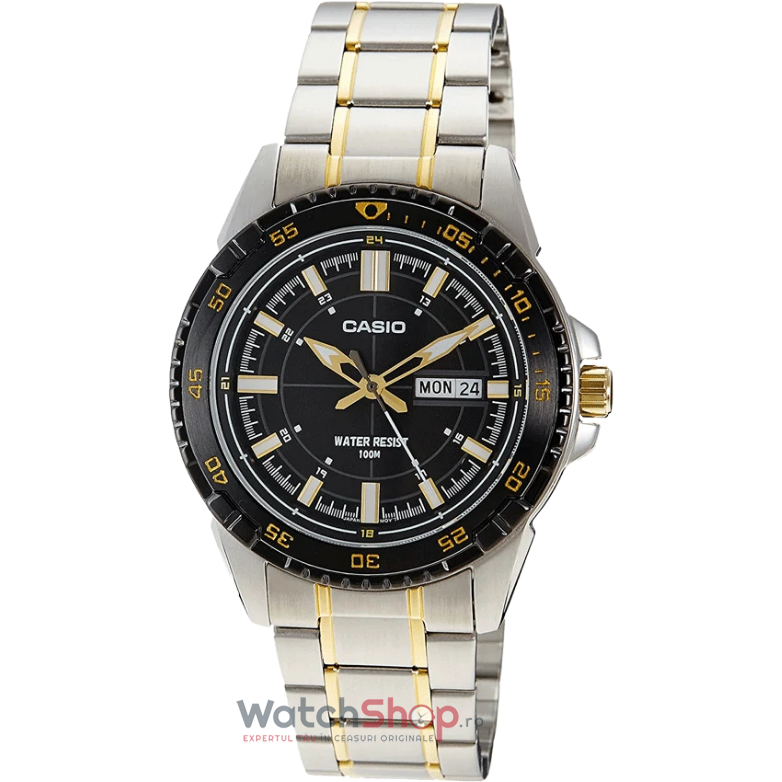 Ceas Original Casio Casual Negru MTD-1078SG-1AVEF pentru Barbati cu Comanda Online