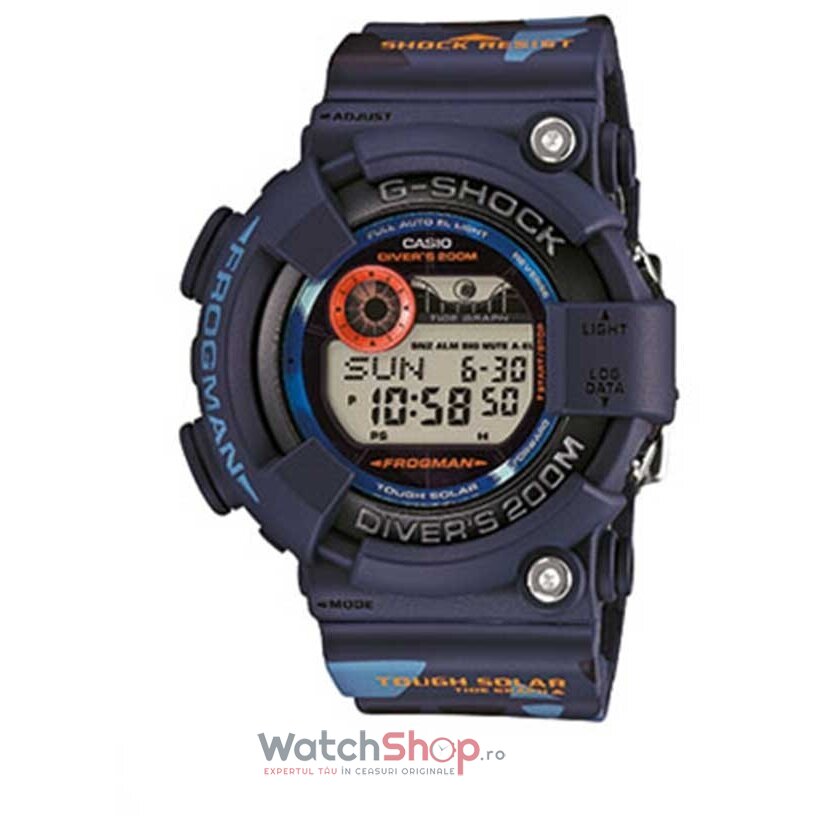 Ceas Original Casio Outdoor Negru G-SHOCK GF-8250CM-2ER Frogman pentru Barbati cu Comanda Online