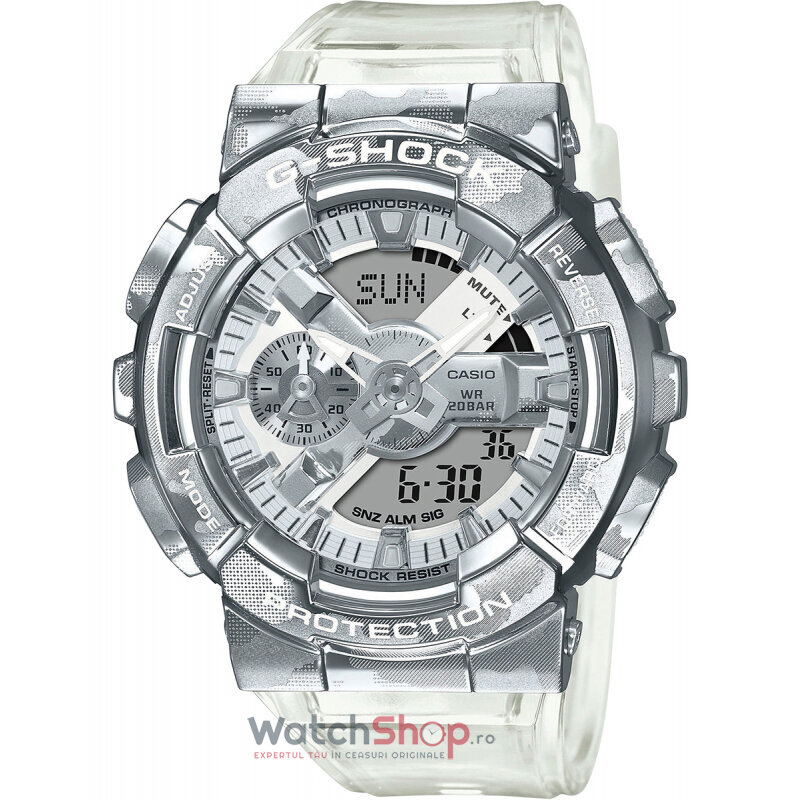 Ceas Original Casio Sport Gri G-SHOCK GM-110SCM-1AER Limited pentru Barbati cu Comanda Online