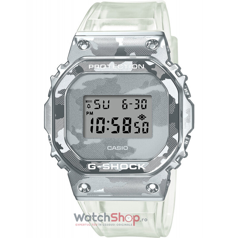 Ceas Original Casio Sport Gri G SHOCK GM-5600SCM-1ER pentru Barbati cu Comanda Online