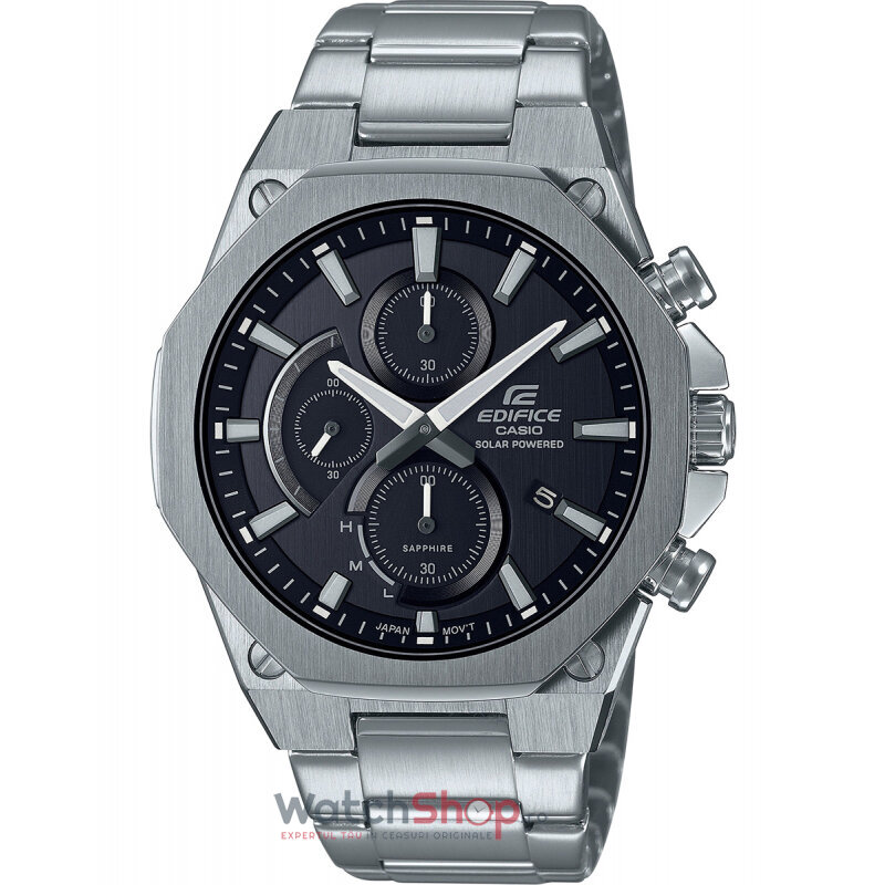 Ceas Original Casio Sport Negru EDIFICE EFS-S570D-1AUEF Premium pentru Barbati cu Comanda Online