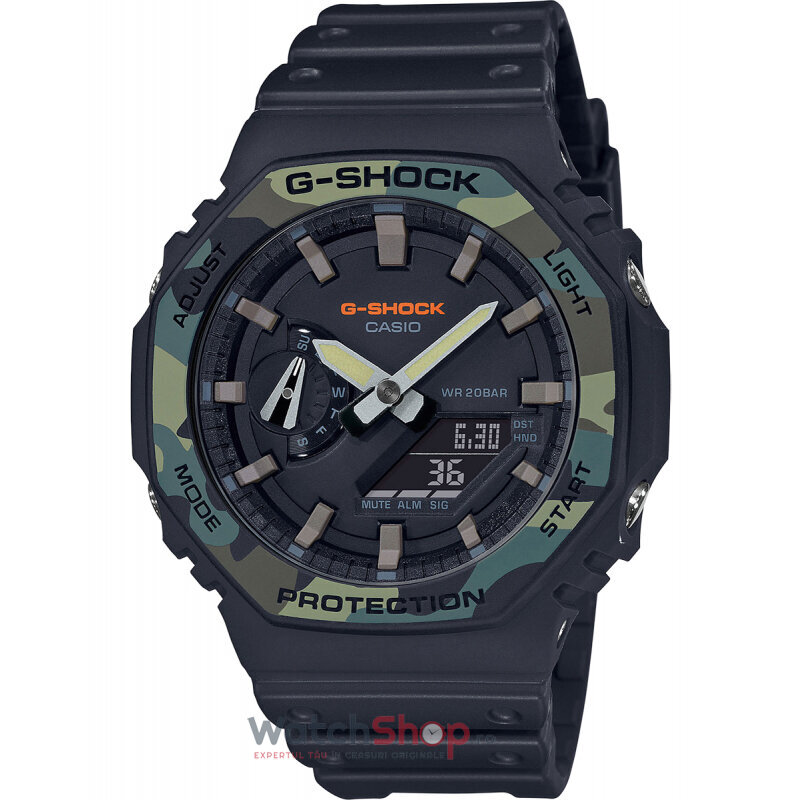 Ceas Original Casio Sport Negru G-SHOCK GA-2100SU-1AER pentru Barbati cu Comanda Online