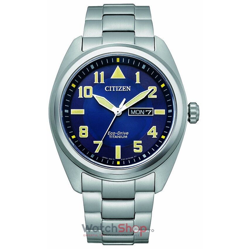 Ceas Original Citizen Sport Albastru SUPER TITANIUM BM8560-88LE pentru Barbati cu Comanda Online