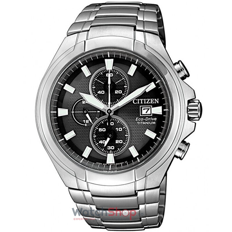 Ceas Original Citizen Sport Negru SUPER TITANIUM CA0700-86E Cronograf pentru Barbati cu Comanda Online