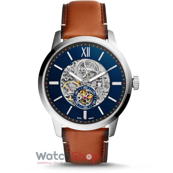 Ceas Original Fossil Elegant Albastru ME3154 TOWNSMAN pentru Barbati cu Comanda Online