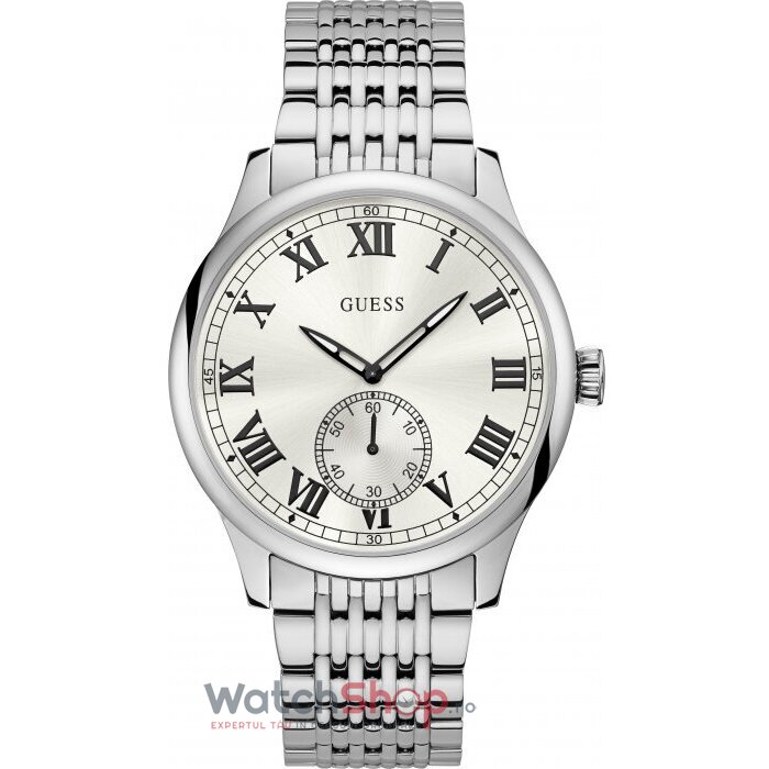 Ceas Original Guess Casual Argintiu CAMBRIDGE W1078G1 pentru Barbati cu Comanda Online