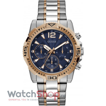 Ceas Original Guess Sport Albastru COMMANDER GW0056G5 pentru Barbati cu Comanda Online