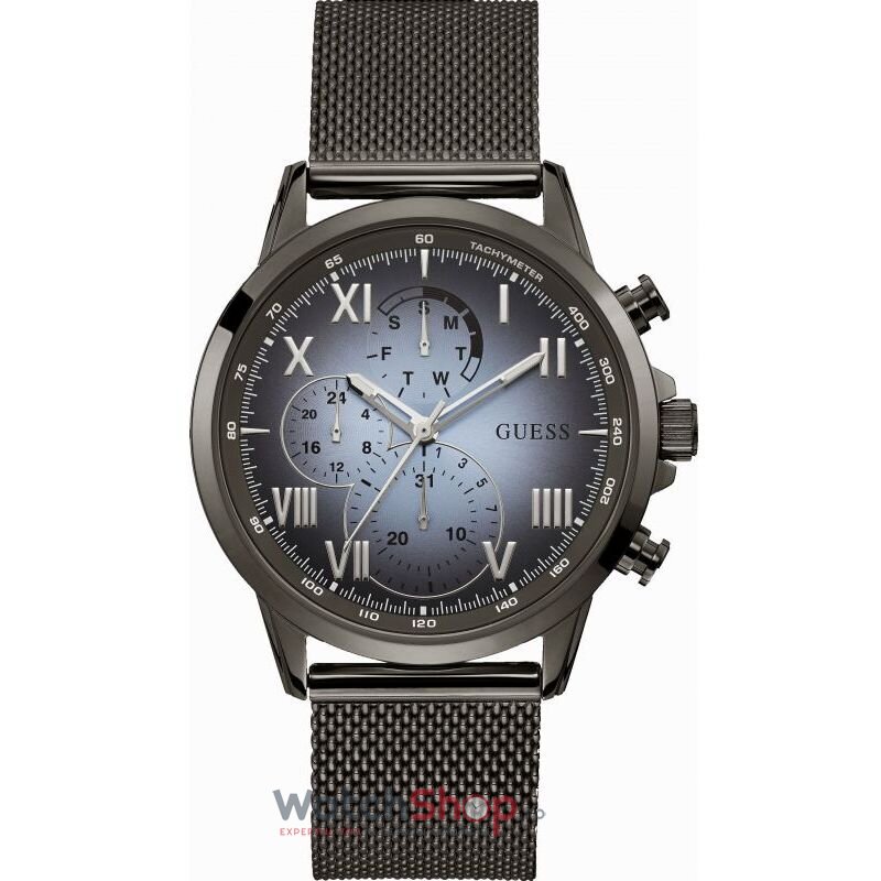 Ceas Original Guess Sport Albastru Degrade PORTER W1310G3 pentru Barbati cu Comanda Online