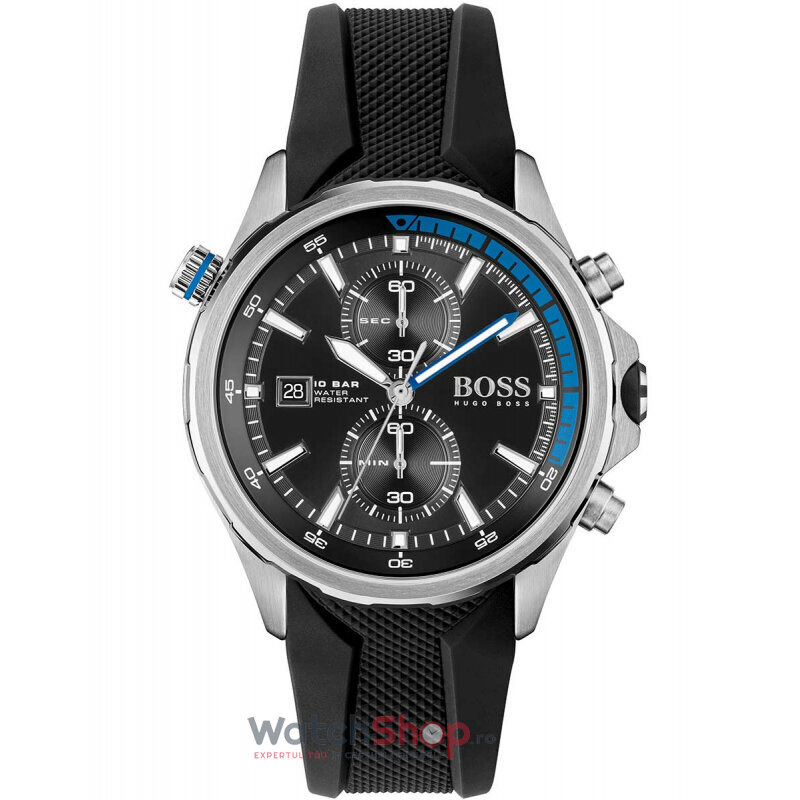 Ceas Original Hugo Boss Sport Albastru GLOBETROTTER 1513820 CHRONO pentru Barbati cu Comanda Online