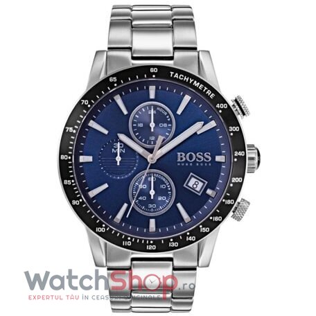 Ceas Original Hugo Boss Sport Albastru RAFALE 1513510 Chronograph pentru Barbati cu Comanda Online