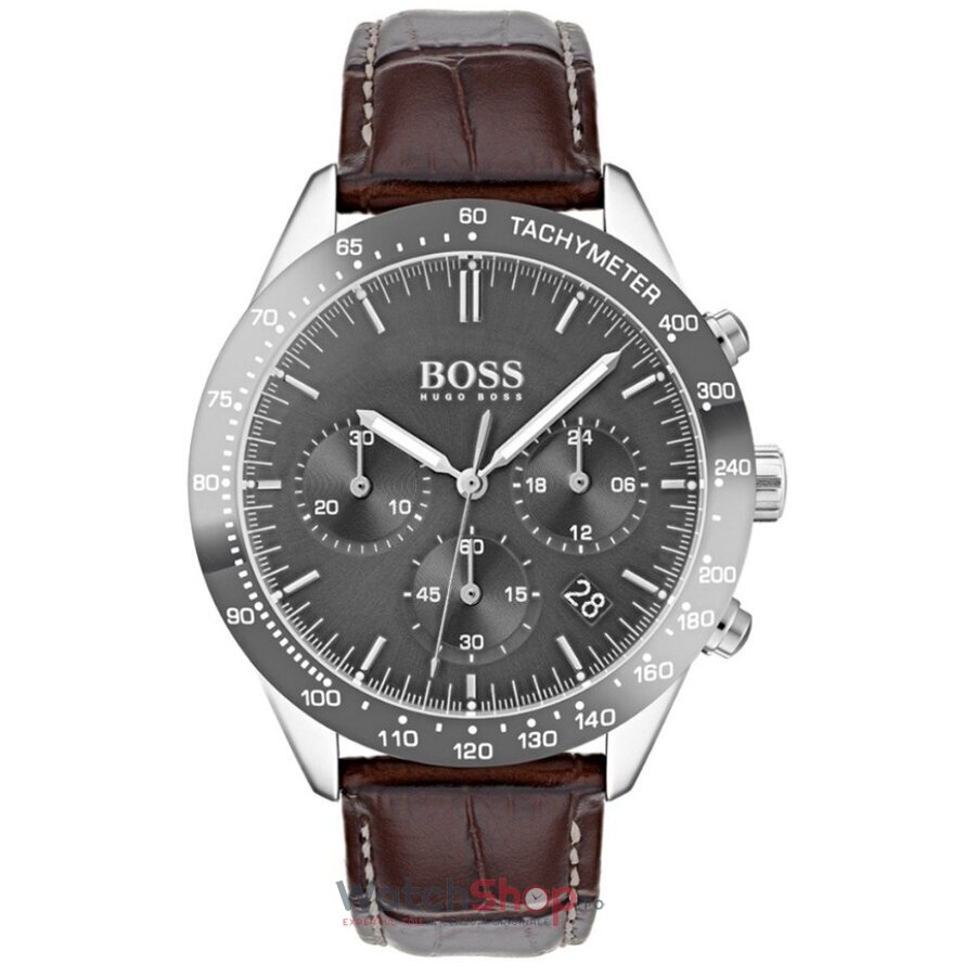 Ceas Original Hugo Boss Sport Negru Talent 1513598 Cronograf pentru Barbati cu Comanda Online