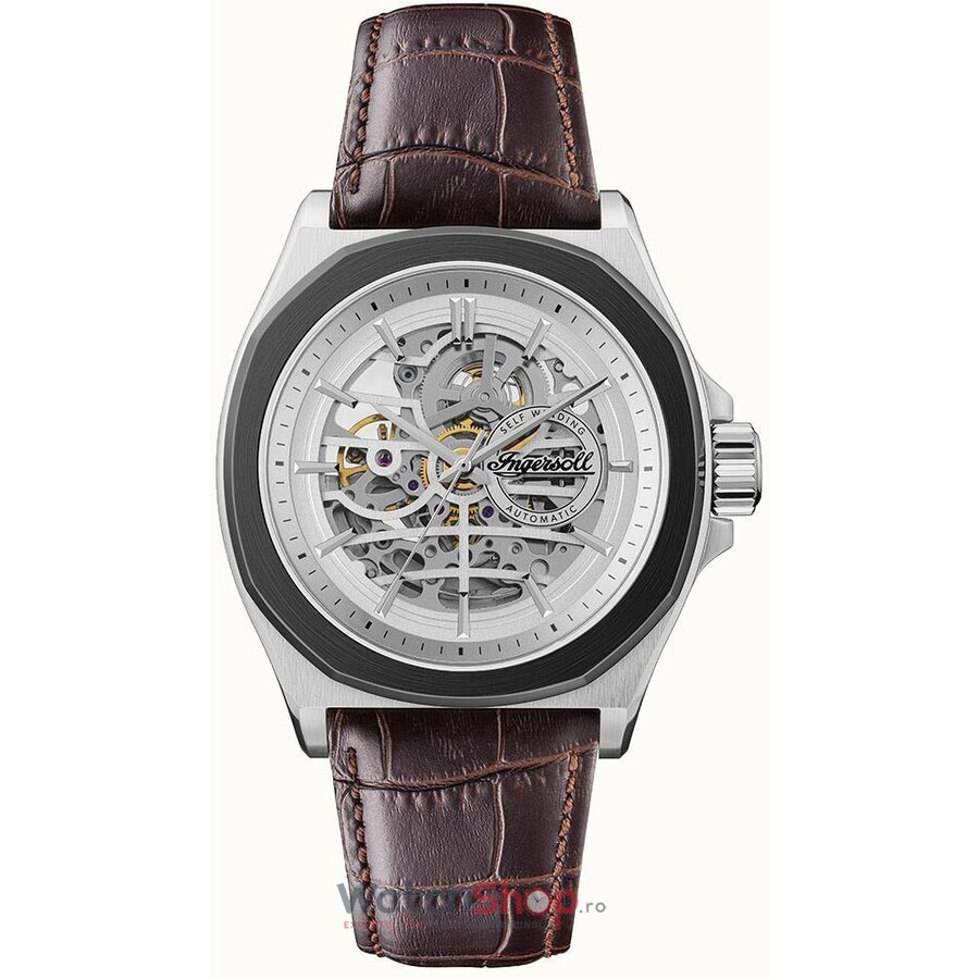 Ceas Original Ingersoll Elegant Argintiu ORVILLE I09307 pentru Barbati cu Comanda Online