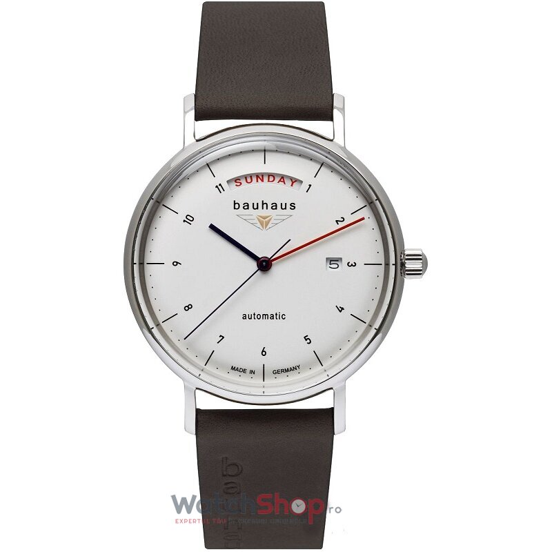 Ceas Original Junkers Casual Alb 100 YEARS BAUHAUS 2162-1 pentru Barbati cu Comanda Online