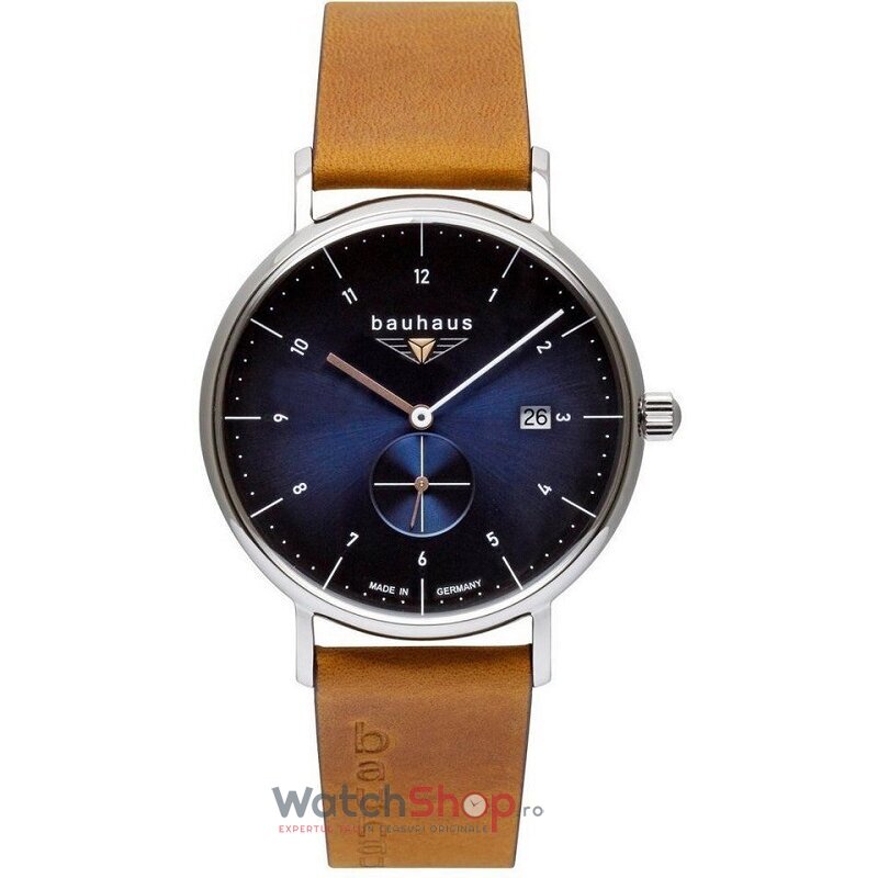 Ceas Original Junkers Casual Albastru 100 YEARS BAUHAUS 2130-3 pentru Barbati cu Comanda Online