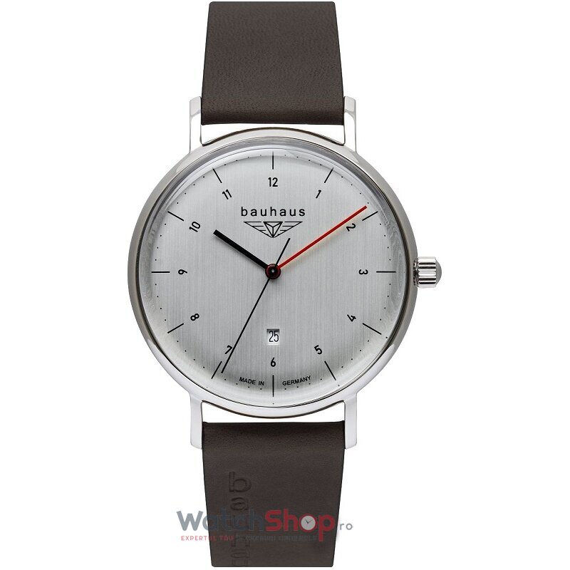 Ceas Original Junkers Casual Argintiu 100 YEARS BAUHAUS 2140-1 pentru Barbati cu Comanda Online