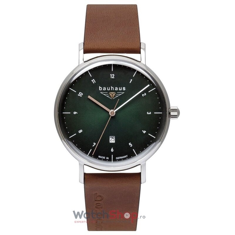 Ceas Original Junkers Casual Verde 100 YEARS BAUHAUS 2140-4 pentru Barbati cu Comanda Online