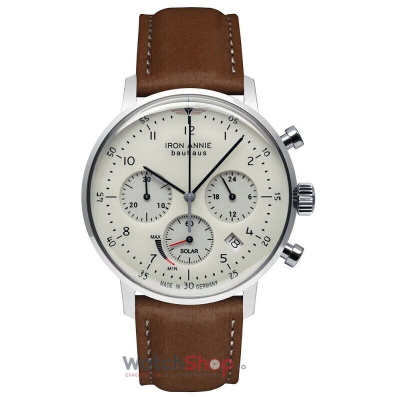 Ceas Original Junkers Sport Bej IRON ANNIE BAUHAUS 5086-5 pentru Barbati cu Comanda Online