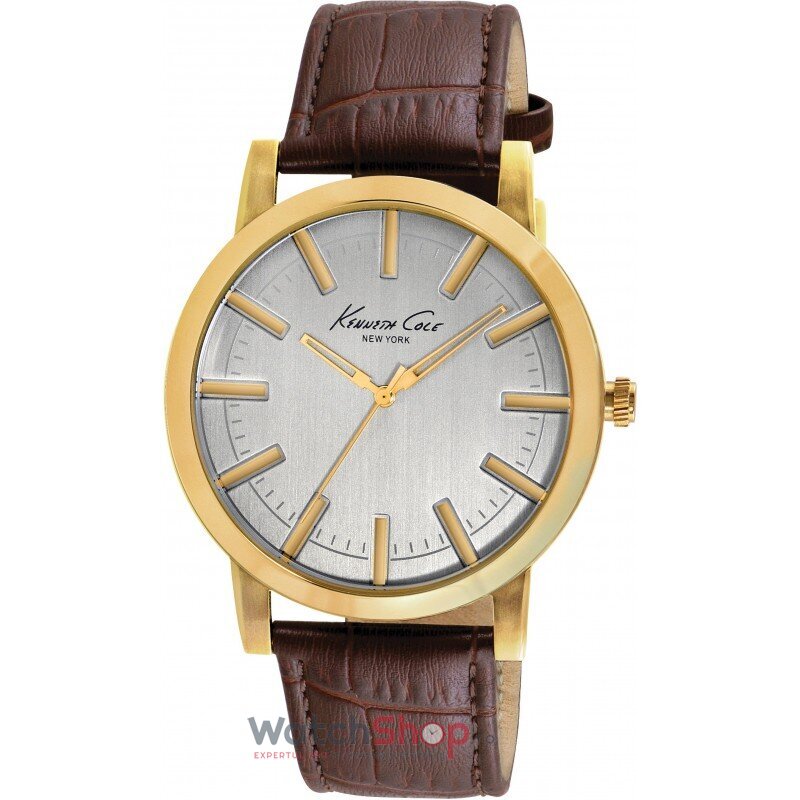 Ceas Original Kenneth Cole Casual Argintiu SLIM IKC8043 pentru Barbati cu Comanda Online