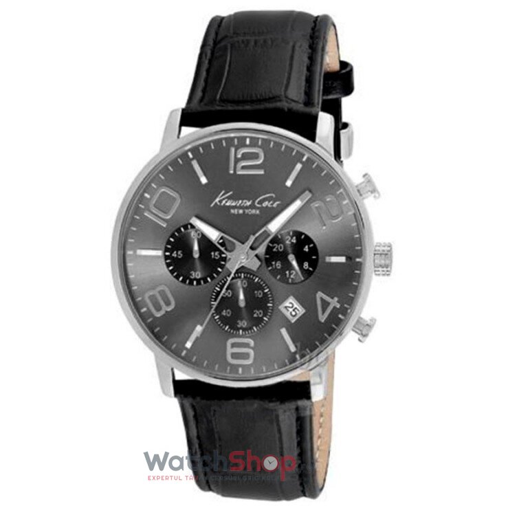 Ceas Original Kenneth Cole Casual Gri IKC8007 pentru Barbati cu Comanda Online