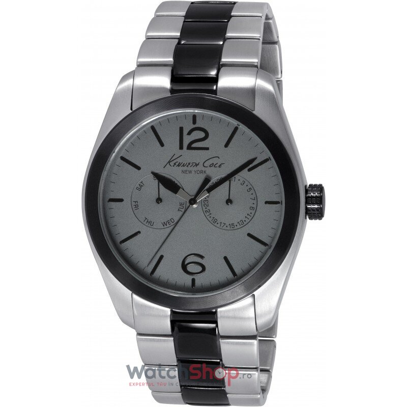 Ceas Original Kenneth Cole Casual Gri IKC9365 pentru Barbati cu Comanda Online