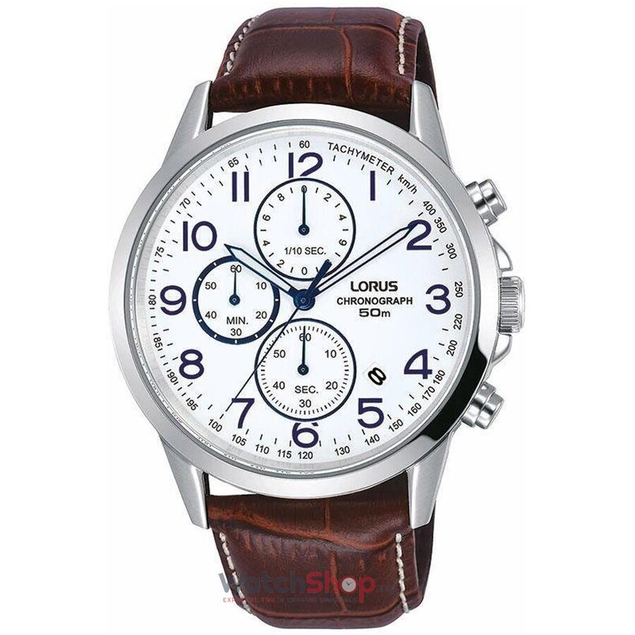 Ceas Original Lorus by Seiko Casual-Sport Alb S RM379EX9 Promo Chronograph pentru Barbati cu Comanda Online