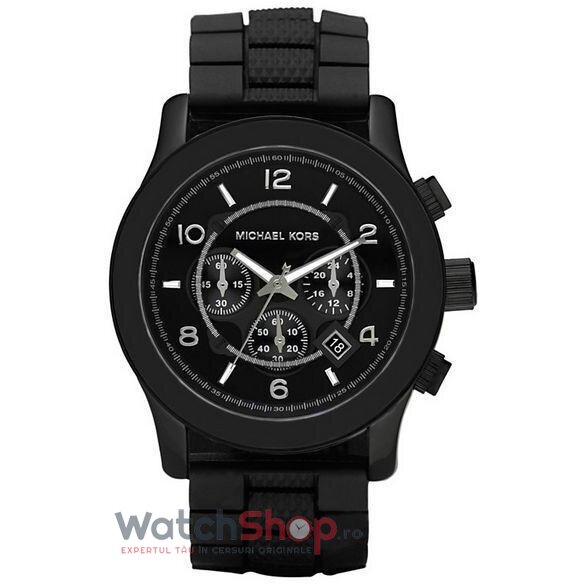 Ceas Original Michael Kors Casual Negru RUNWAY MK8181 pentru Barbati cu Comanda Online