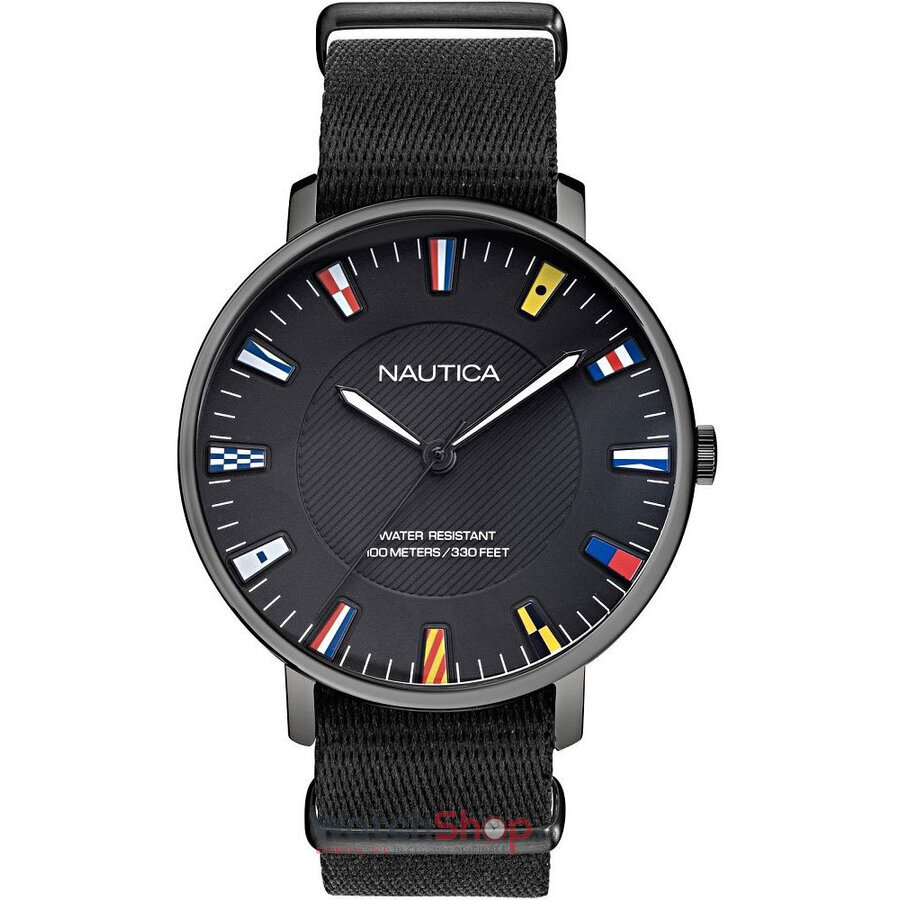 Ceas Original Nautica Casual Negru CAPRERA NAPCRF903 pentru Barbati cu Comanda Online