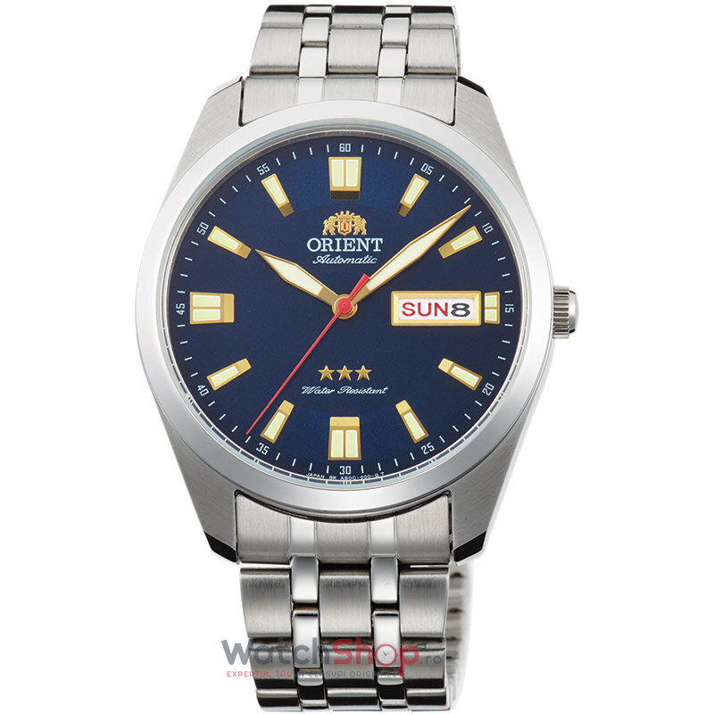 Ceas Original Orient Clasic Albastru THREE STAR RA-AB0019L19B pentru Barbati cu Comanda Online