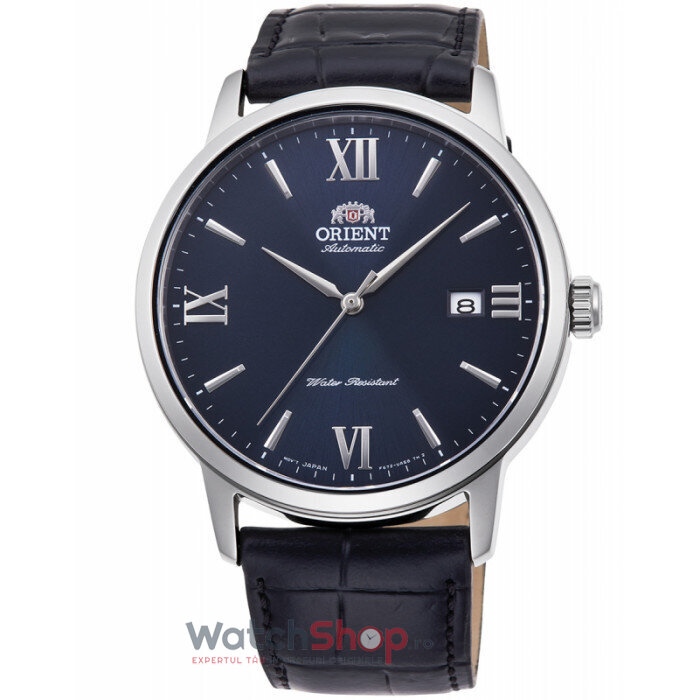 Ceas Original Orient Elegant Albastru CONTEMPORARY RA-AC0F11L10B pentru Barbati cu Comanda Online