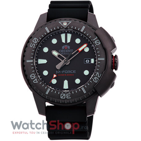 Ceas Original Orient Sport Negru M-FORCE RA-AC0L03B pentru Barbati cu Comanda Online