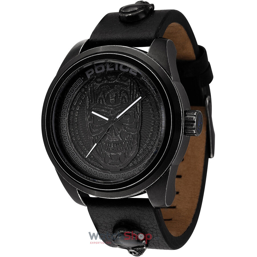 Ceas Original Police Fashion Negru APOCALIPSE PL14798JSQB.02 pentru Barbati cu Comanda Online