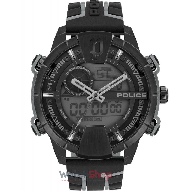 Ceas Original Police Sport Gri TARONGA PEWJP2110203 pentru Barbati cu Comanda Online