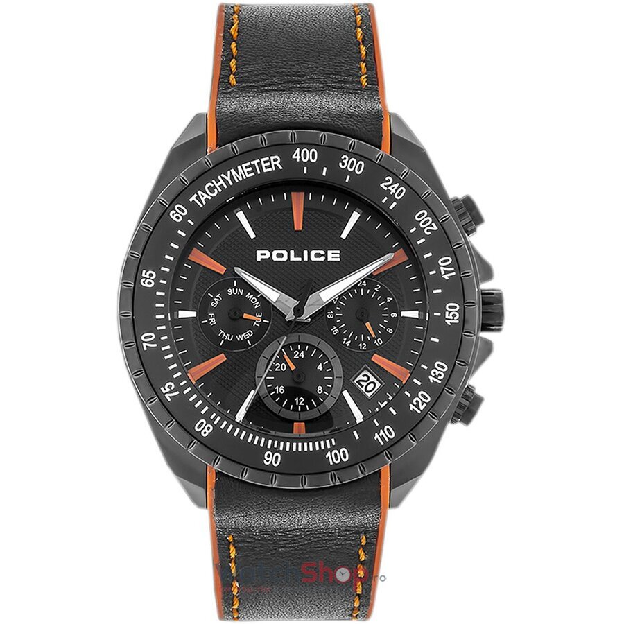 Ceas Original Police Sport Negru TWINSTONE 15328JSB.02P pentru Barbati cu Comanda Online