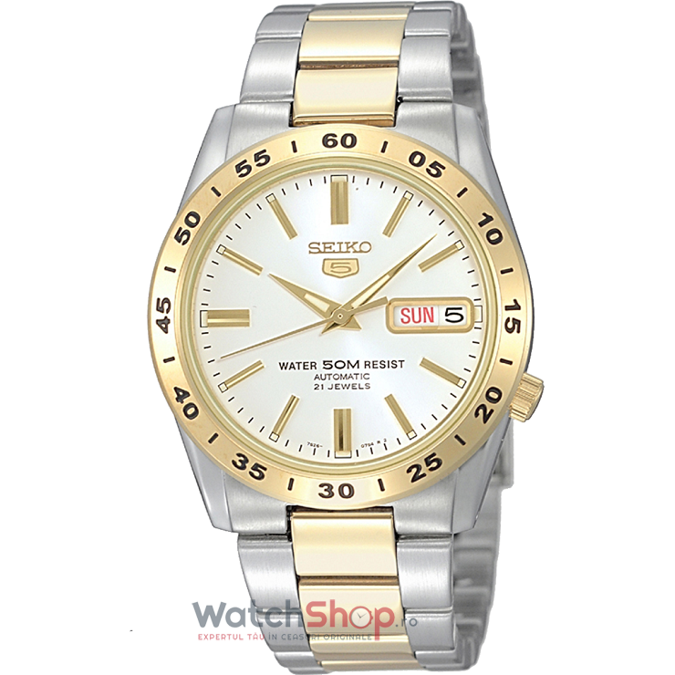 Ceas Original Seiko Casual Alb 5 SNKE04K1 pentru Barbati cu Comanda Online