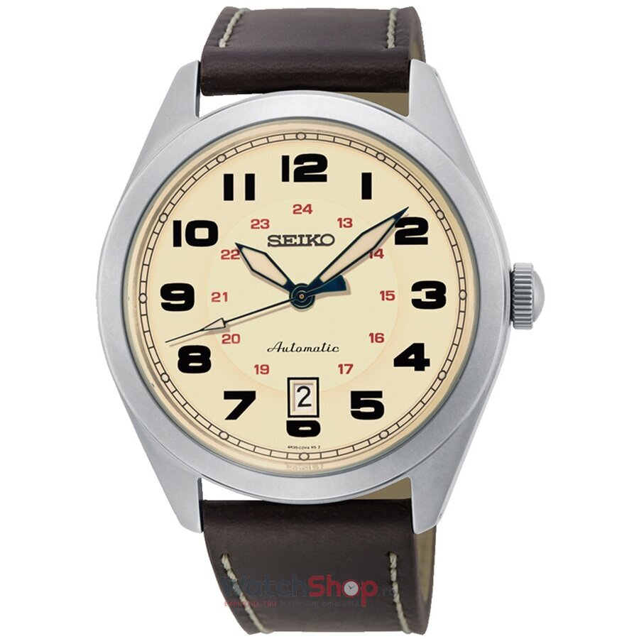 Ceas Original Seiko Casual Crem SRPC87K1 pentru Barbati cu Comanda Online