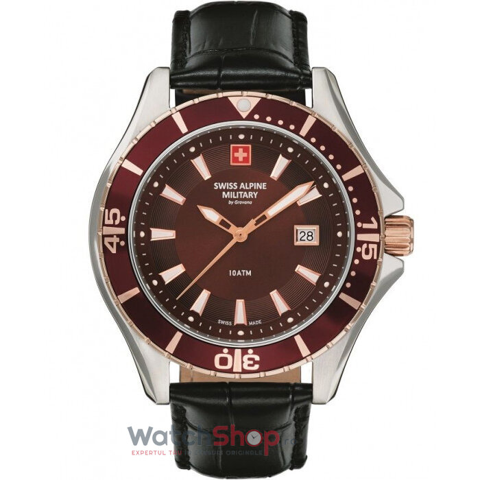 Ceas Original Swiss Alpine Military Sport Maro BY GROVANA SAM7040.1556 pentru Barbati cu Comanda Online