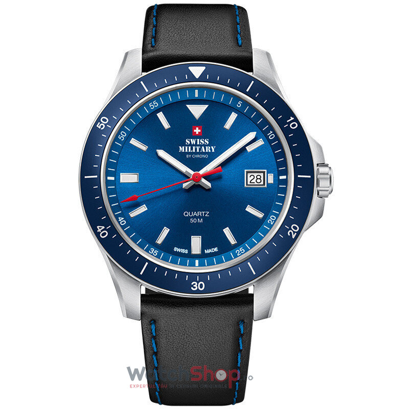 Ceas Original Swiss Military by Chrono Casual Bleumarin SM34082.05 pentru Barbati cu Comanda Online