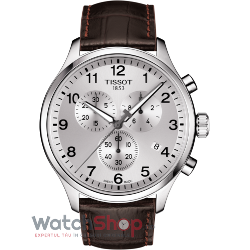 Ceas Original Tissot Lux Argintiu T-T116.617.16.037.00 Chrono XL pentru Barbati cu Comanda Online