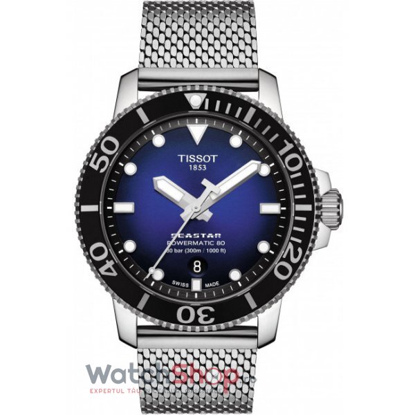 Ceas Original Tissot Sport Albastru Degrade T- SEASTAR T120.407.11.041.02 pentru Barbati cu Comanda Online