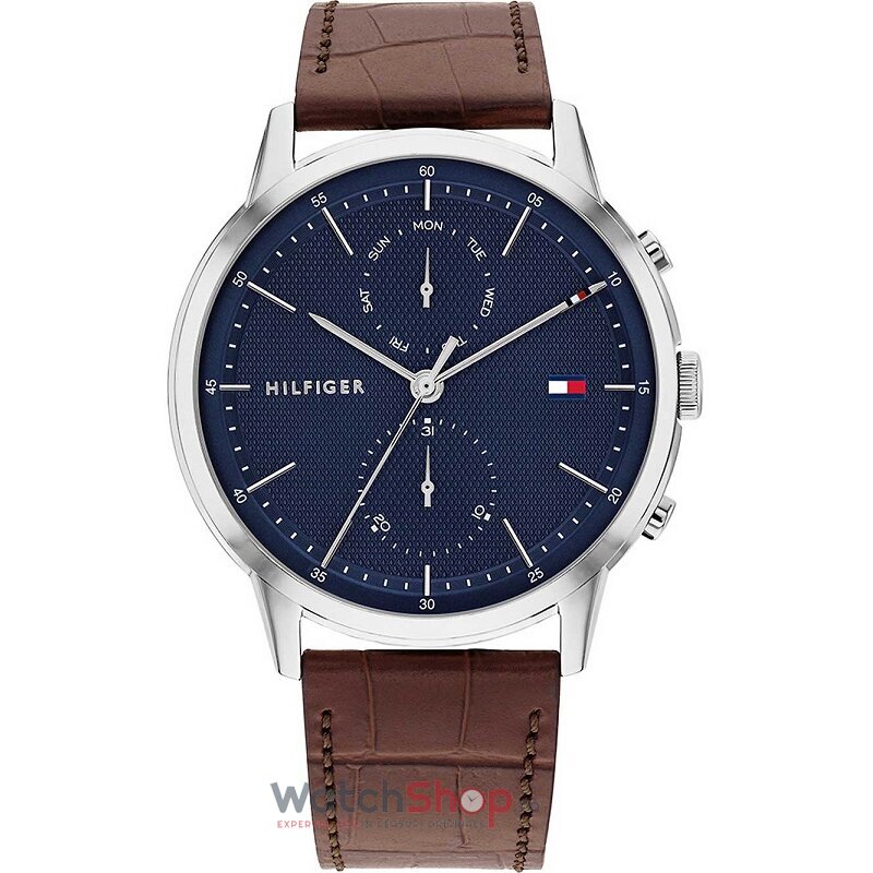 Ceas Original Tommy Hilfiger Elegant Albastru EASTON 1710436 Men`s pentru Barbati cu Comanda Online