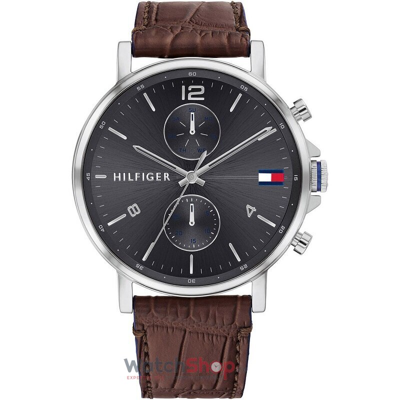 Ceas Original Tommy Hilfiger Elegant Gri DANIEL 1710416 Men`s pentru Barbati cu Comanda Online