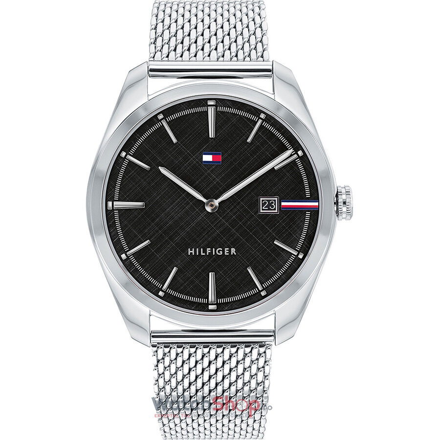 Ceas Original Tommy Hilfiger Elegant Negru THEO 1710425 Men`s pentru Barbati cu Comanda Online