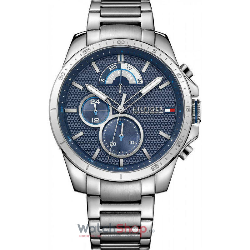 Ceas Original Tommy Hilfiger Sport Albastru 1791348 pentru Barbati cu Comanda Online