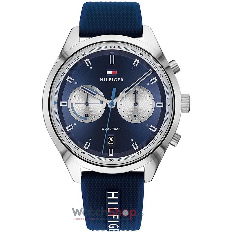 Ceas Original Tommy Hilfiger Sport Albastru 1791781 pentru Barbati cu Comanda Online