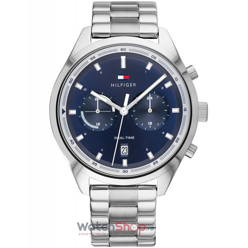 Ceas Original Tommy Hilfiger Sport Albastru BENNETT 1791725 pentru Barbati cu Comanda Online