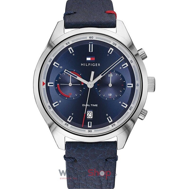 Ceas Original Tommy Hilfiger Sport Albastru BENNETT 1791728 pentru Barbati cu Comanda Online