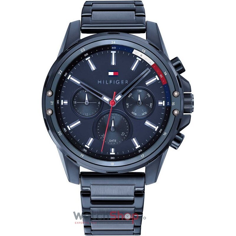 Ceas Original Tommy Hilfiger Sport Albastru MASON 1791789 pentru Barbati cu Comanda Online